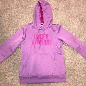 Purple Under Armour Hoodie Sweatshirt